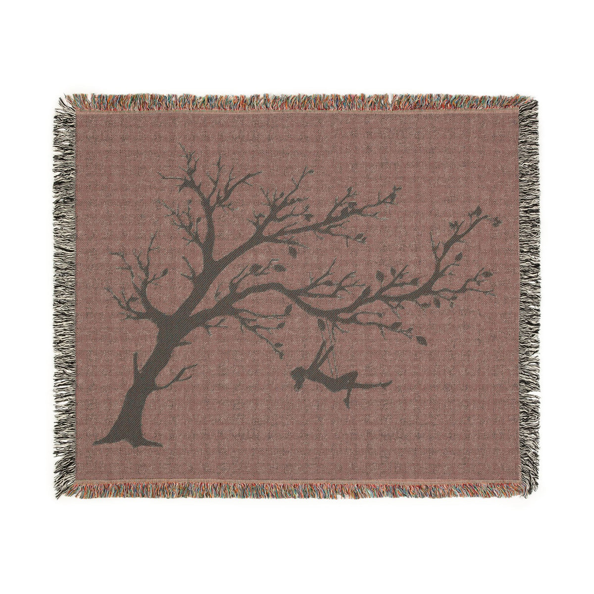 Minimalist Swinging Silhouette Throw
