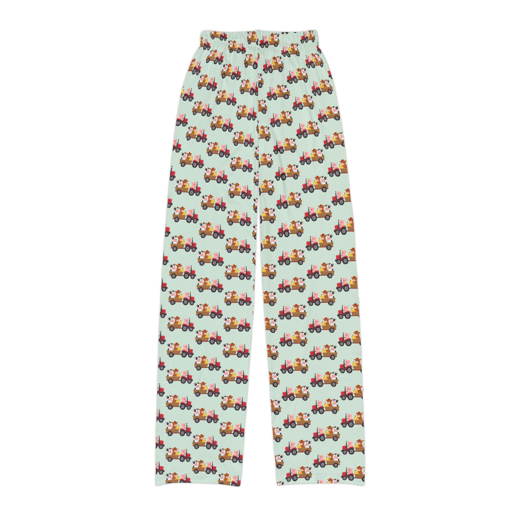 Pajama Pants | Children & Youth Cute Tractor Print Cotton Lounge Wear