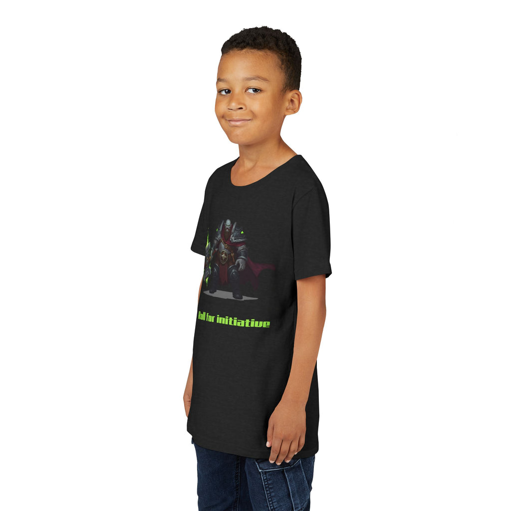 T-Shirt | 'Roll for Initiative' Fantasy RPG Character Youth Tee