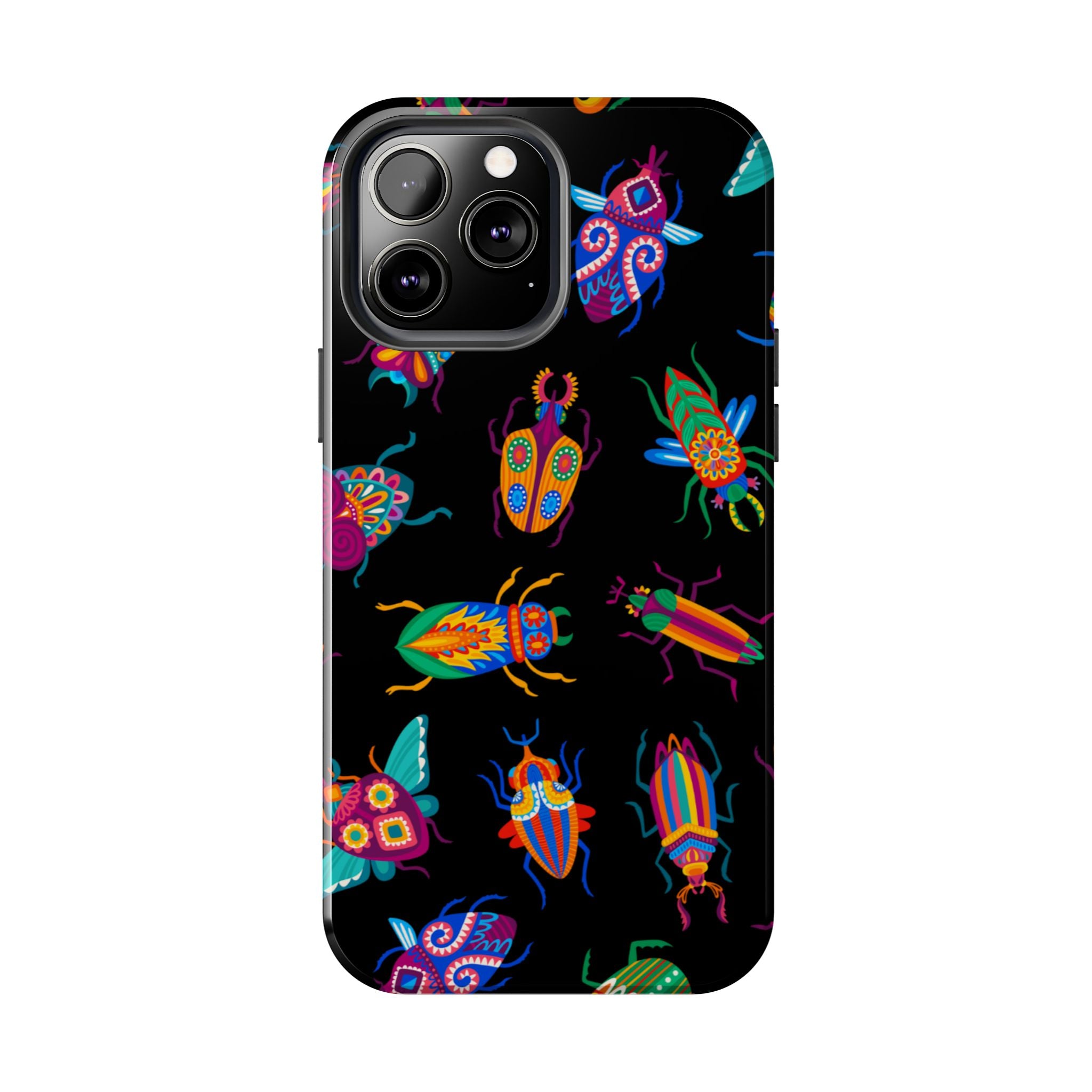 Phone Case | Neon Beetle Pattern Tough Protective Cover