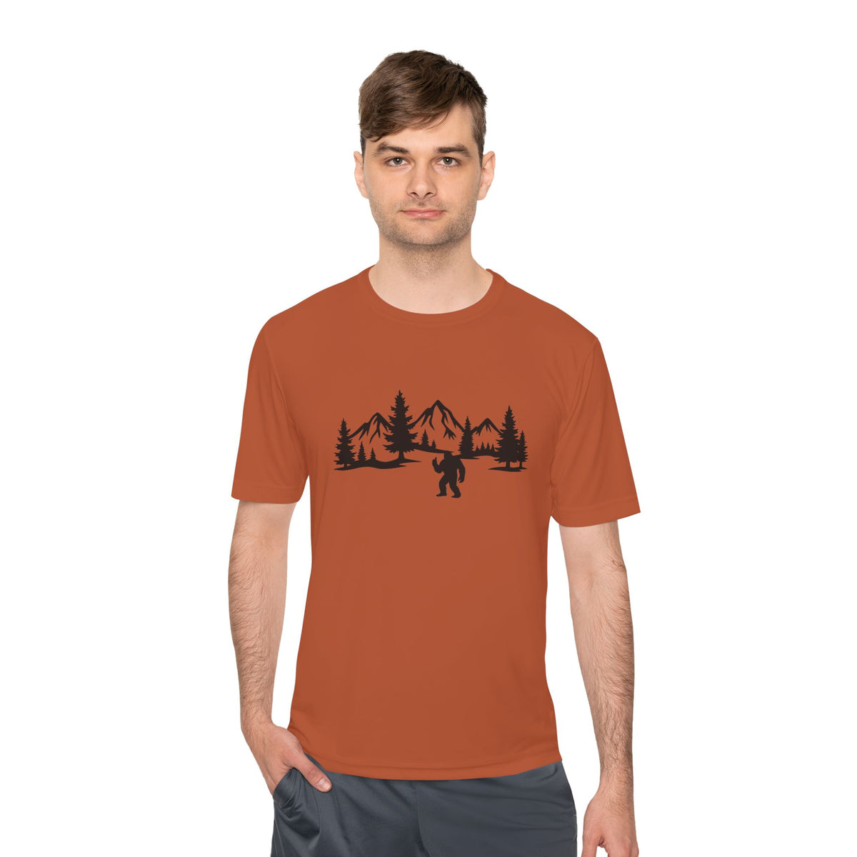 Sasquatch Forest Adventure Moisture-Wicking T-Shirt