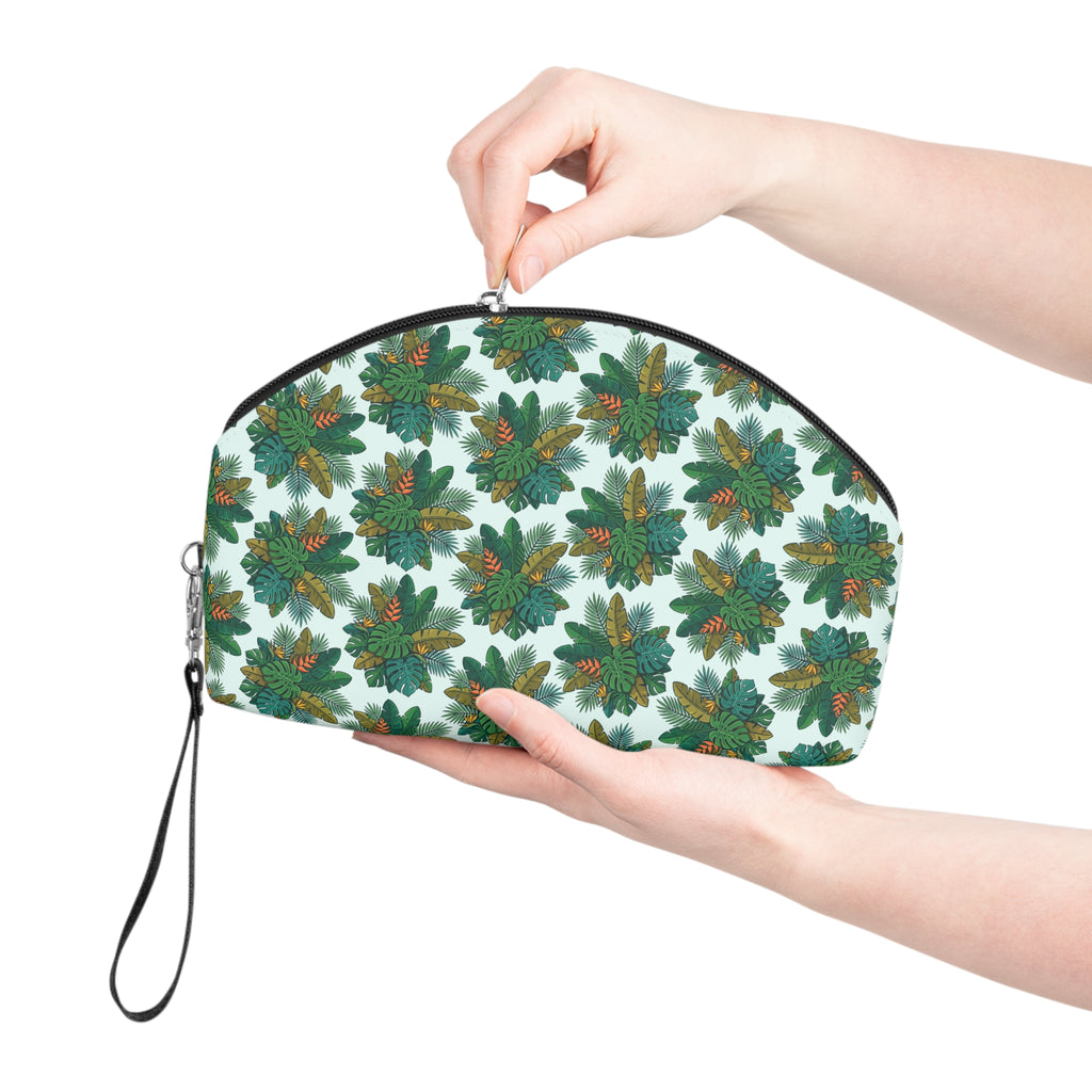 Cosmetic Pouch | Tropical Plants Makeup Bag
