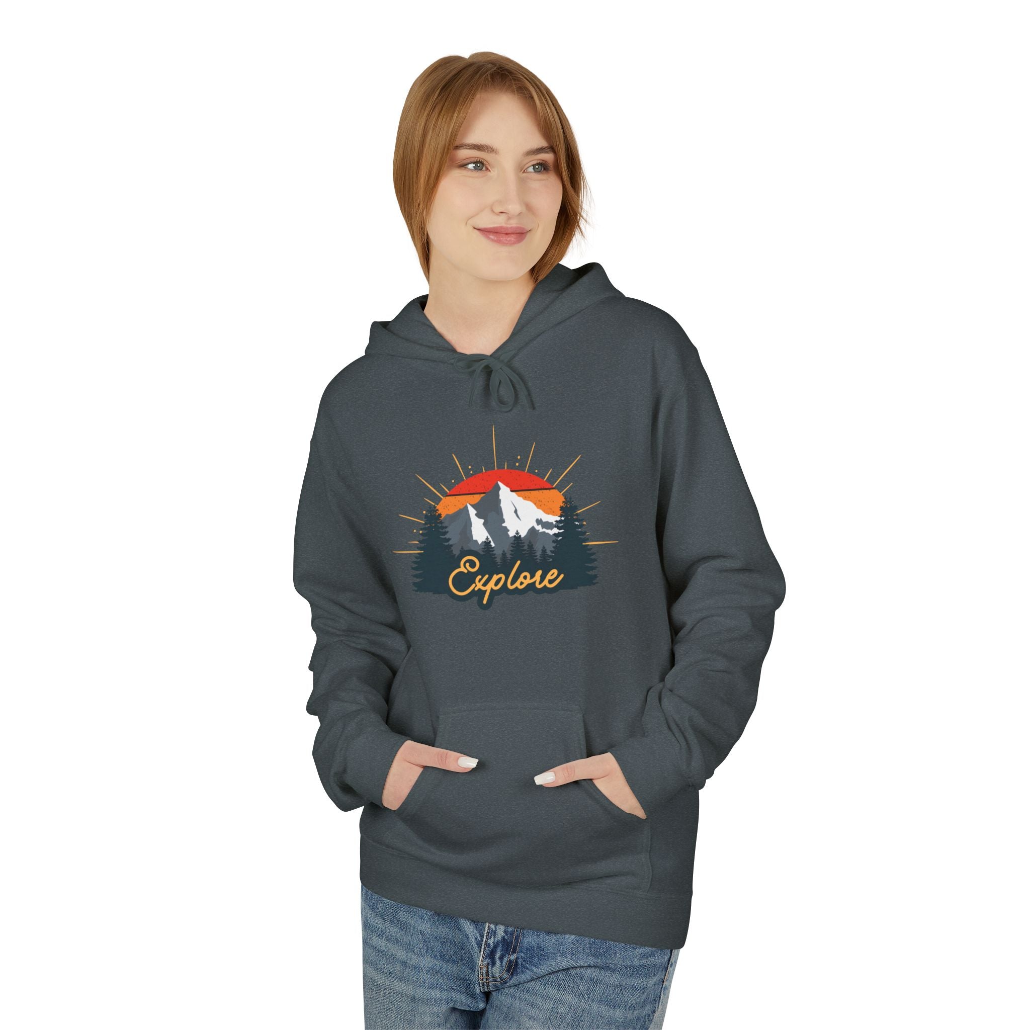 Hoodie | Unisex Nature 'Adventure' Pullover