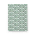 Journal | Modern Abstract Aqua Ripple Hardcover Notebook
