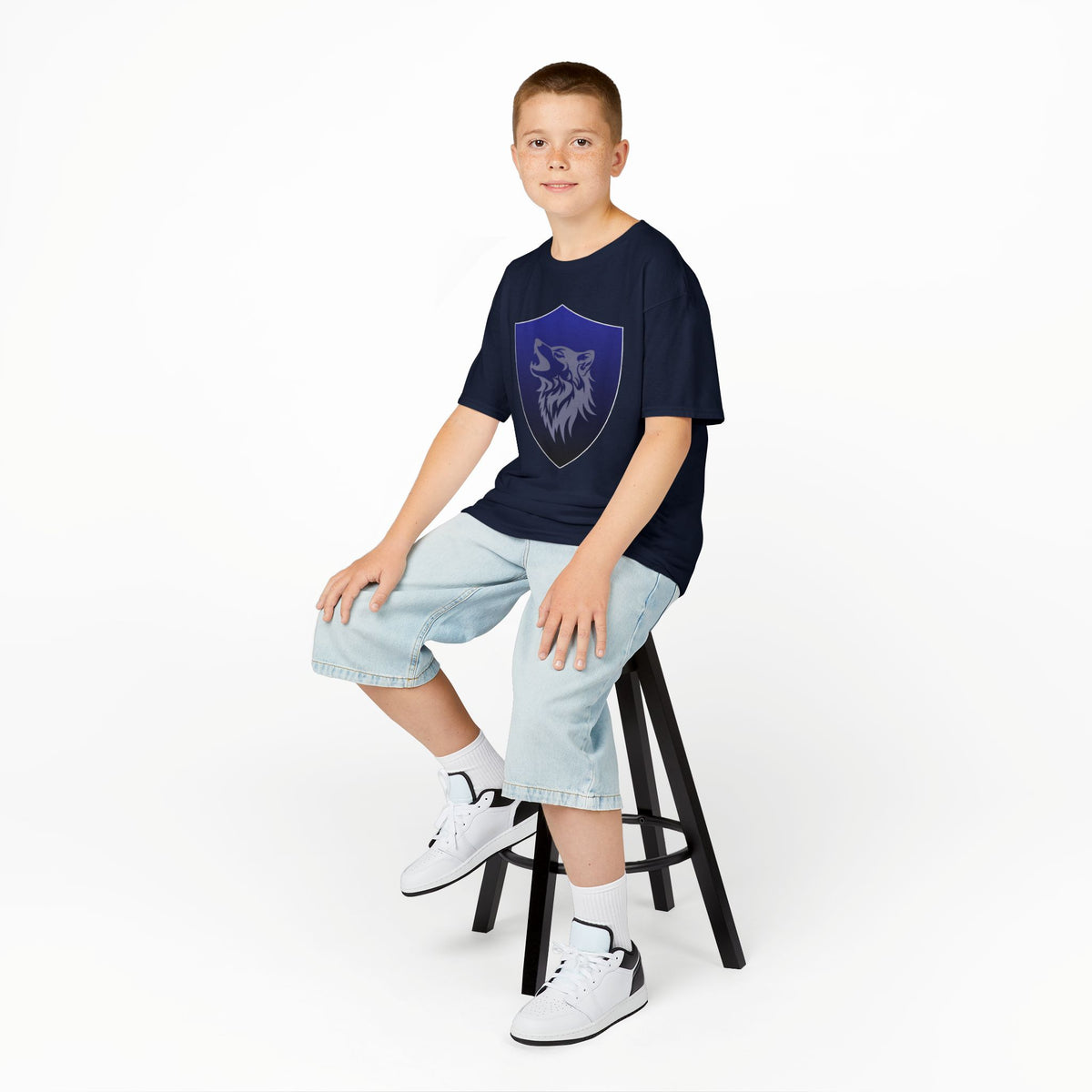 Wolf Shield Graphic T-Shirt