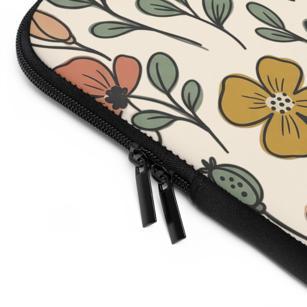 Laptop Sleeve | Vintage Wildflower Protective Case