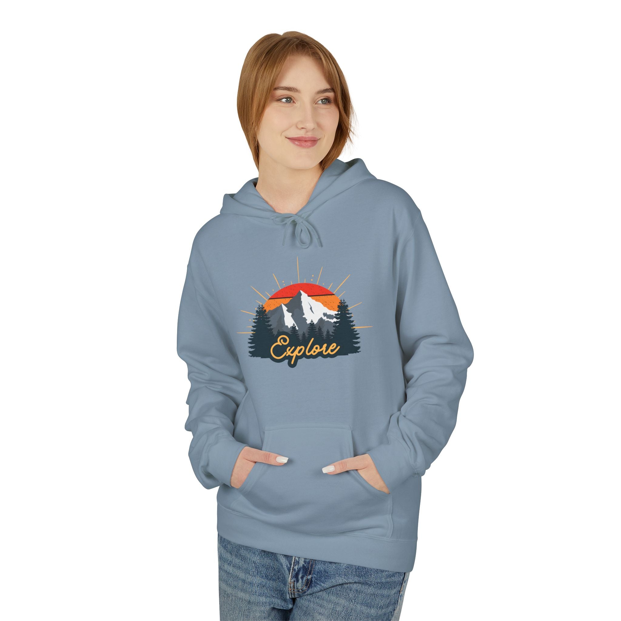 Hoodie | Unisex Nature 'Adventure' Pullover