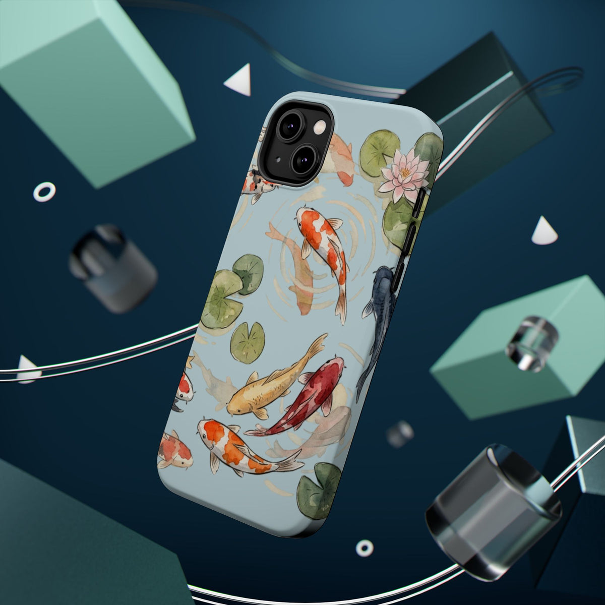 Watercolor Koi Magnetic Phone Case