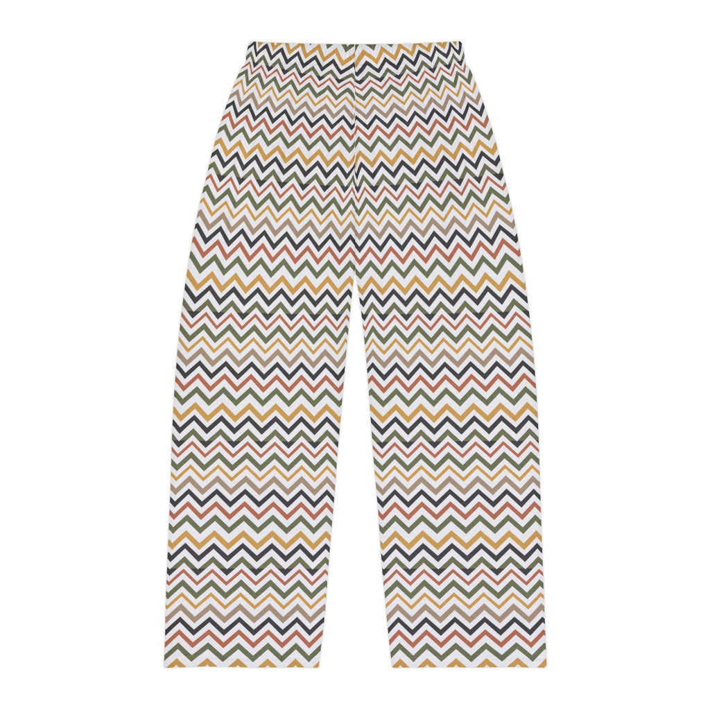 Retro Zigzag Pajama Pants