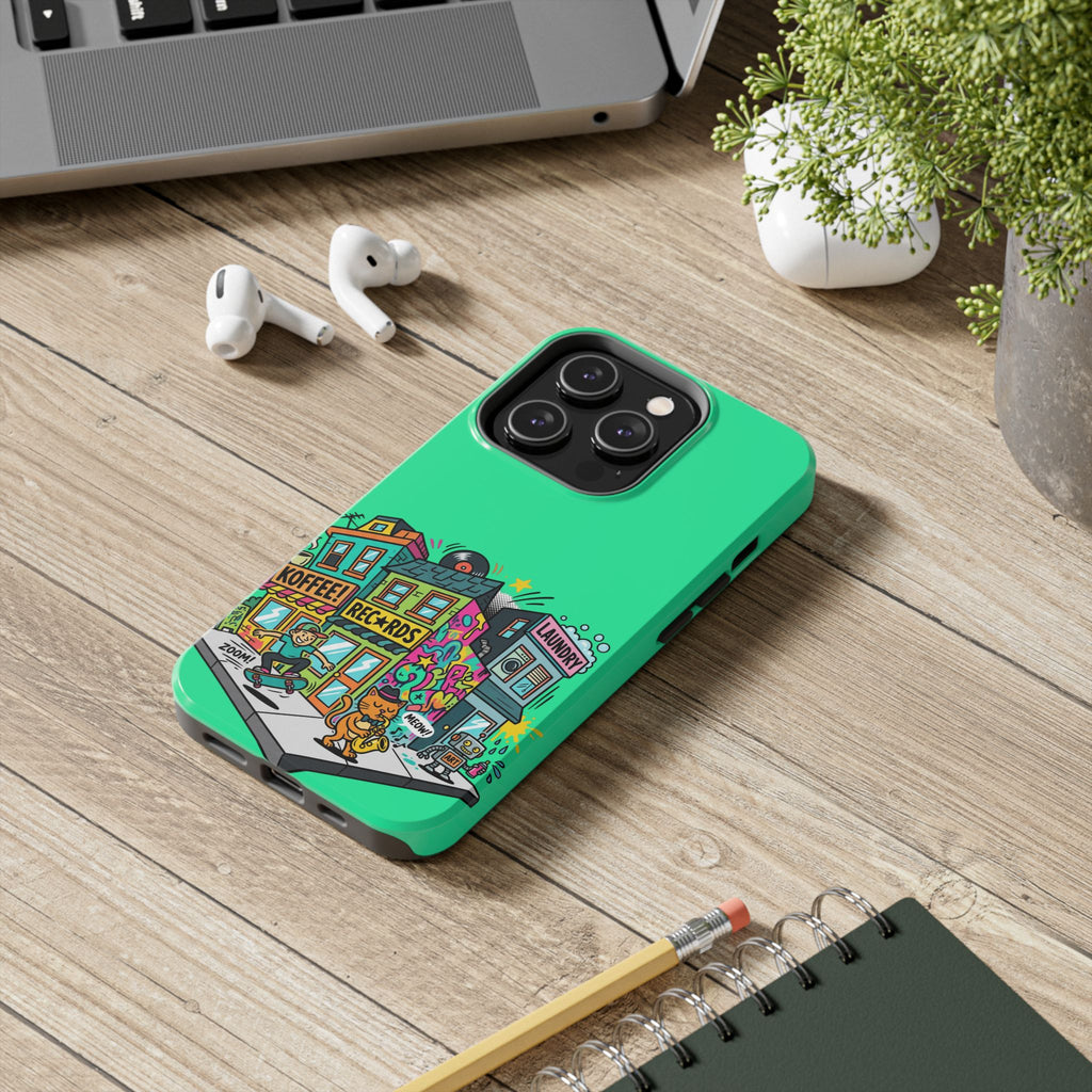 Phone Case | Tough Protective Cover with Colorful Street Art