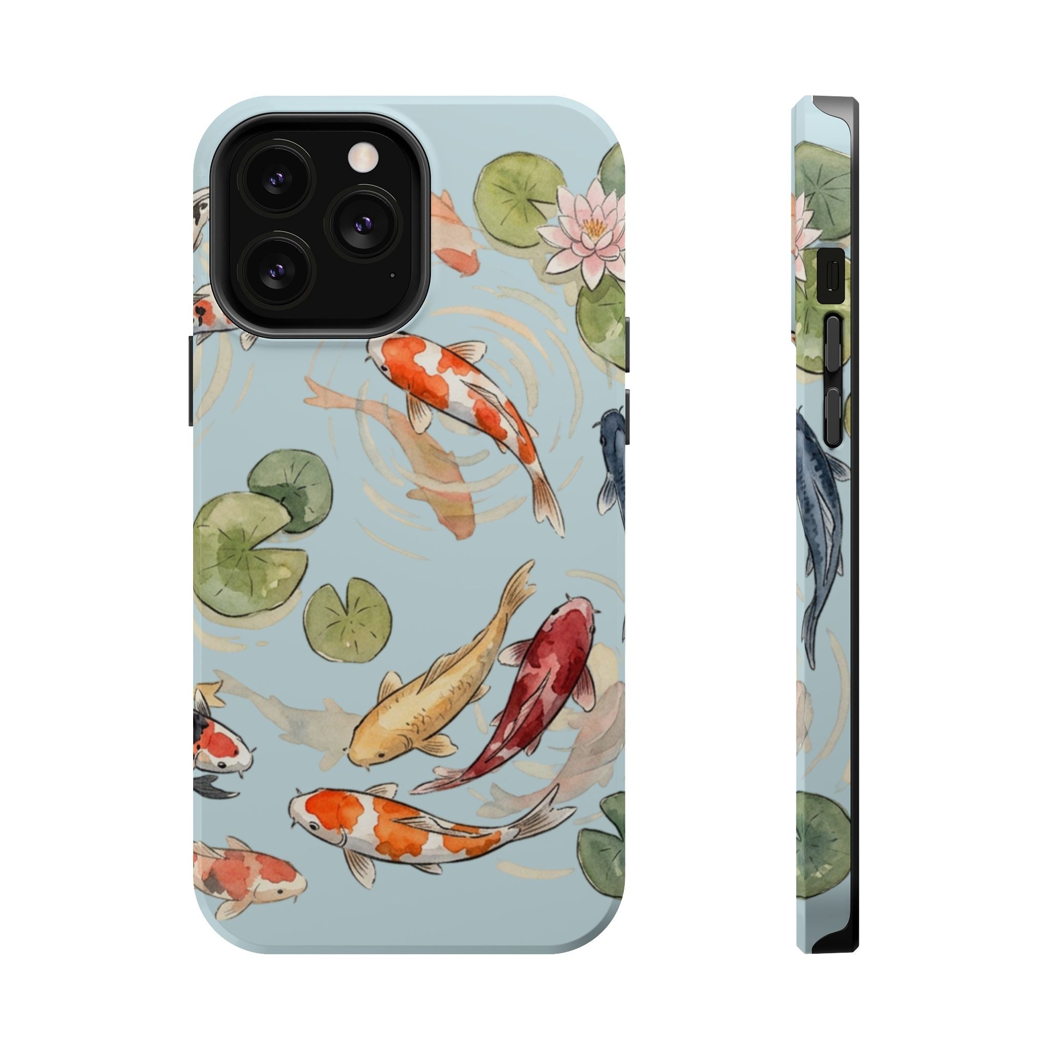 Phone Case | Koi Pond Magnetic Impact-Resistant Phone Cover