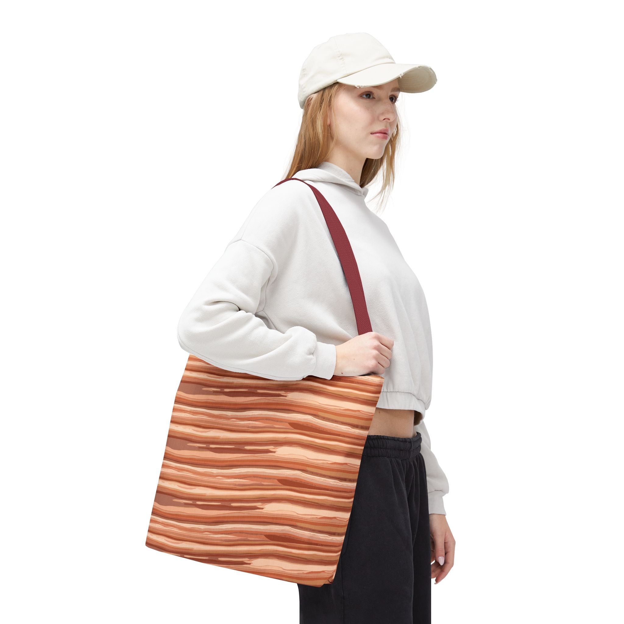 Tote Bag — Rustic All-Over-Print Canvas Tote