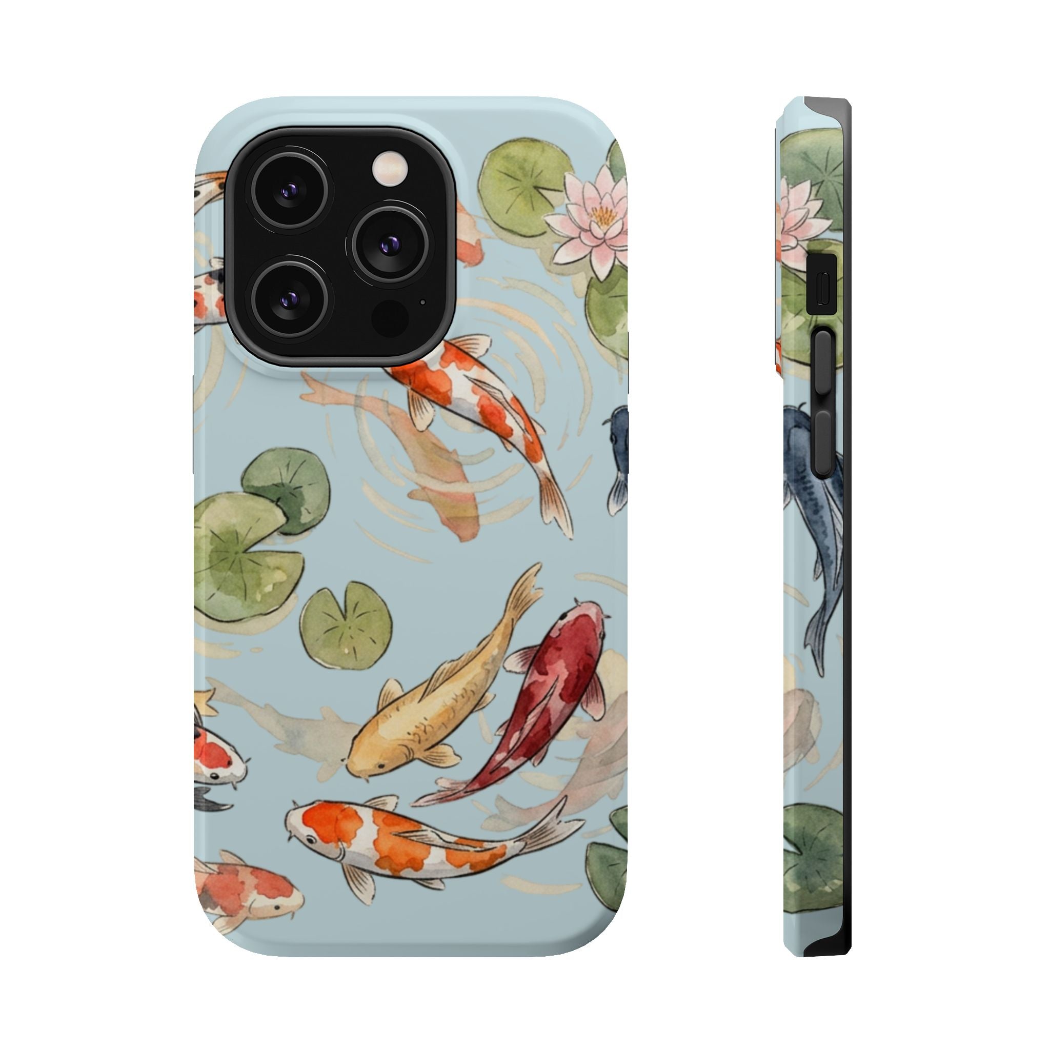 Phone Case | Koi Pond Magnetic Impact-Resistant Phone Cover