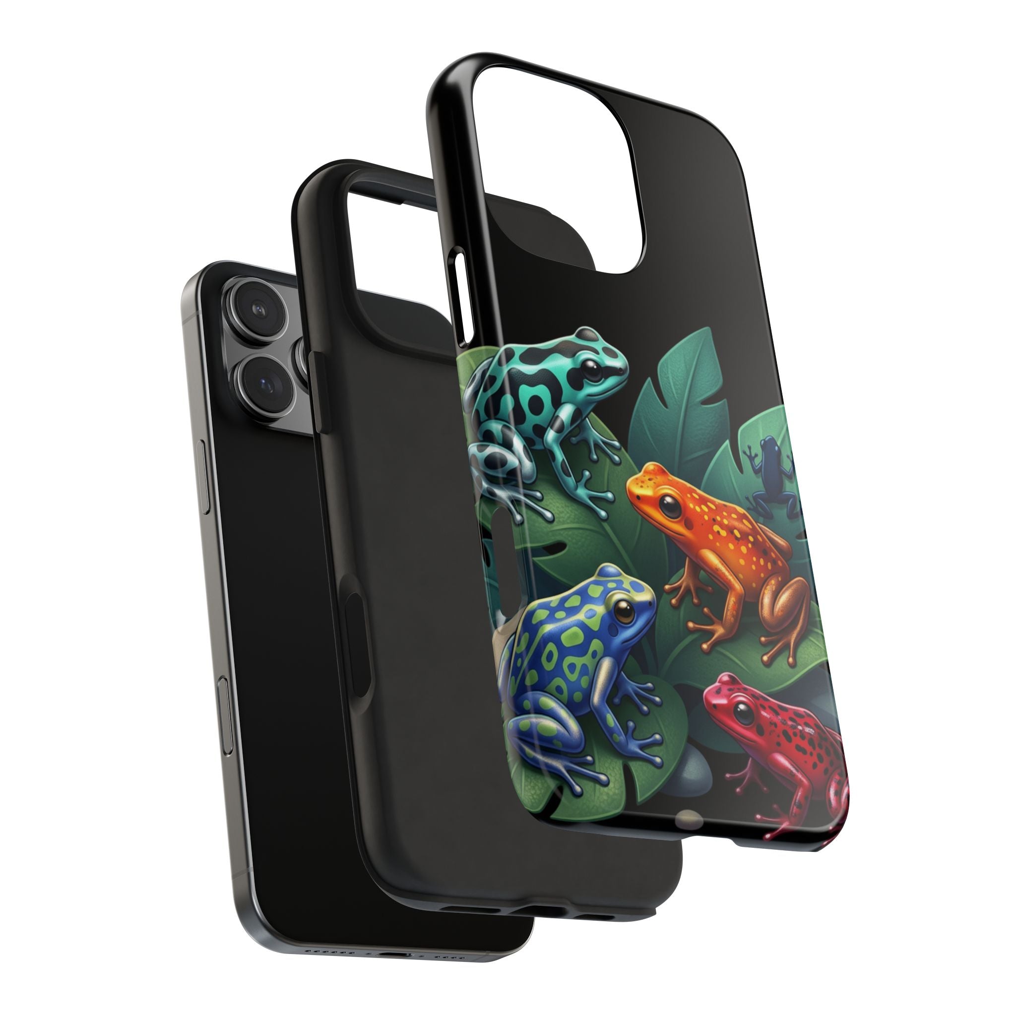 Phone Case | Colorful Dart Frog Design Tough Protective Case