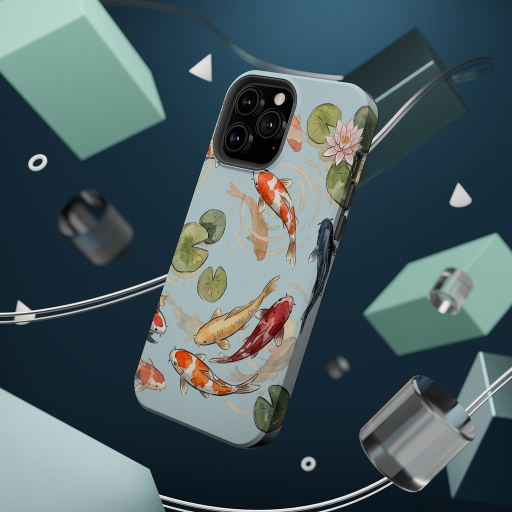 Phone Case | Koi Pond Magnetic Impact-Resistant Phone Cover
