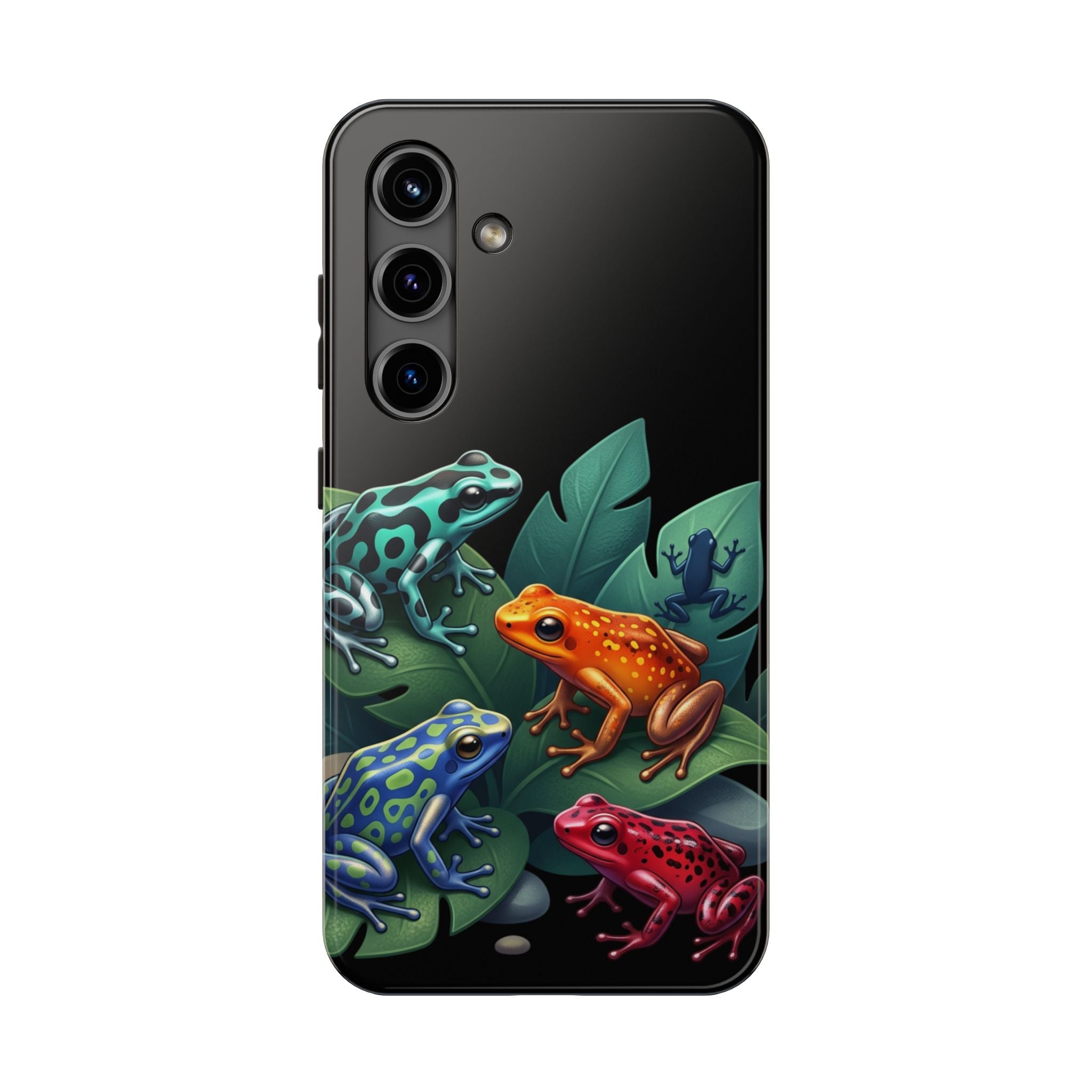 Phone Case | Colorful Dart Frog Design Tough Protective Case