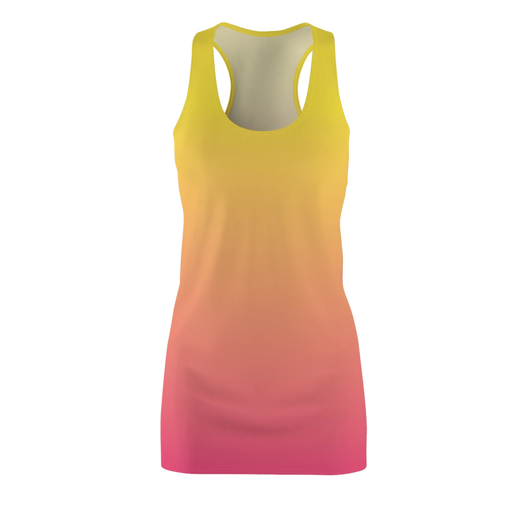 Women's Racerback Dress | Gradient Summer Sundress