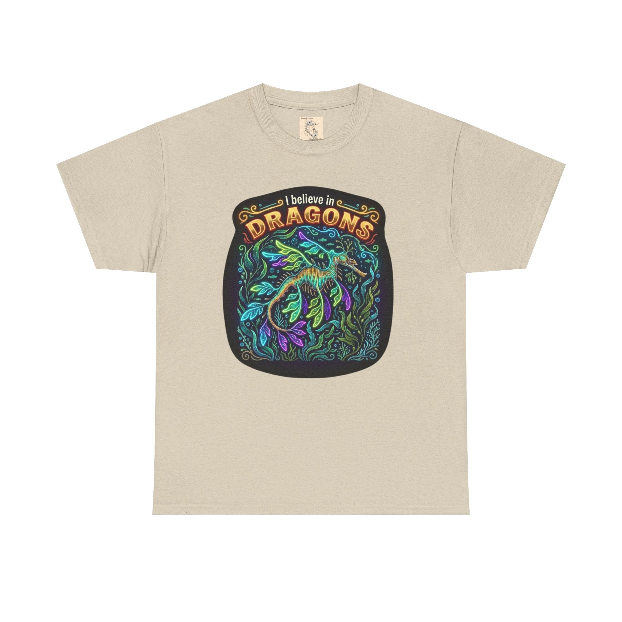 T-Shirt | 'I Believe in Dragons' Colorful Graphic Tee