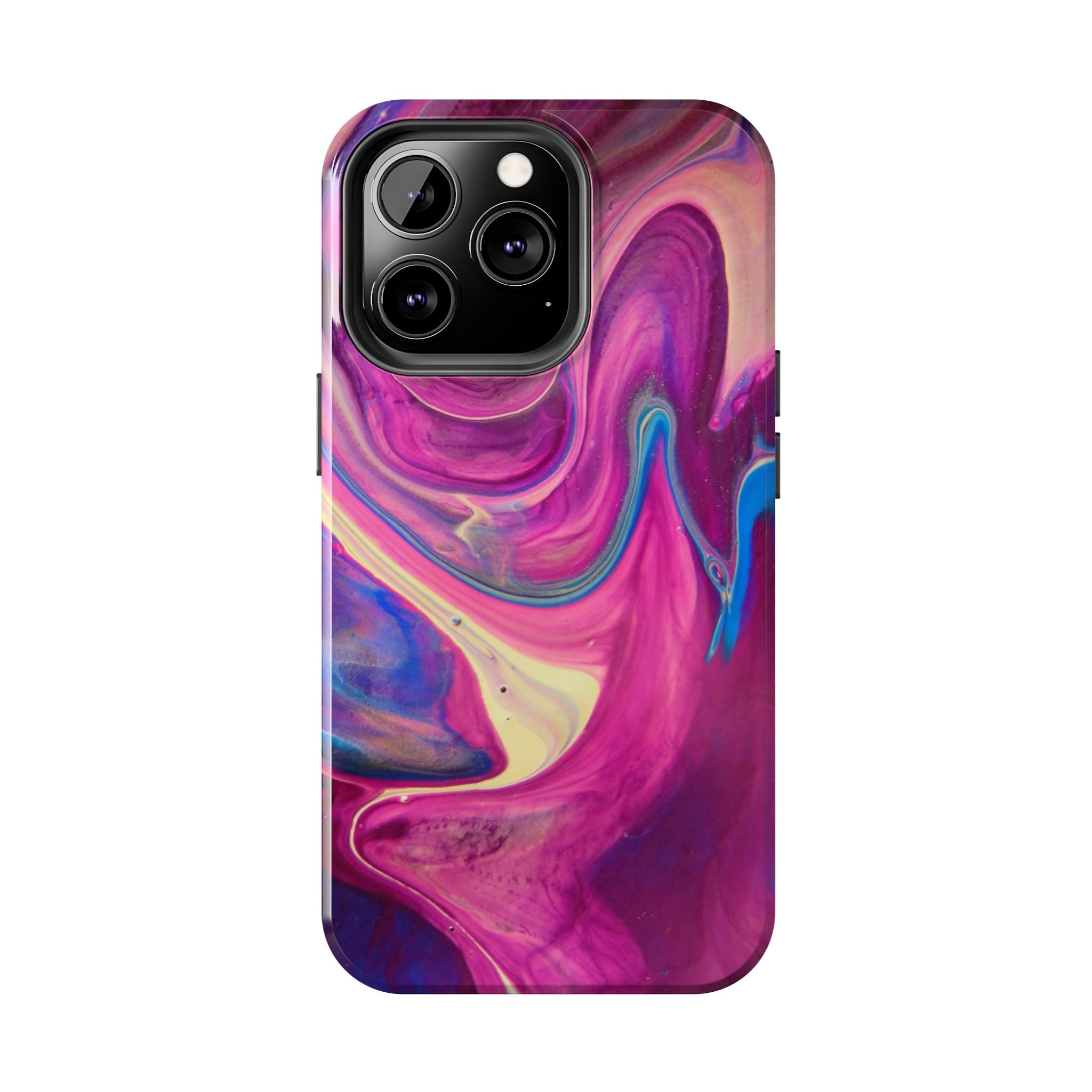 Phone Case | Protective Artistic Paint Pour Design