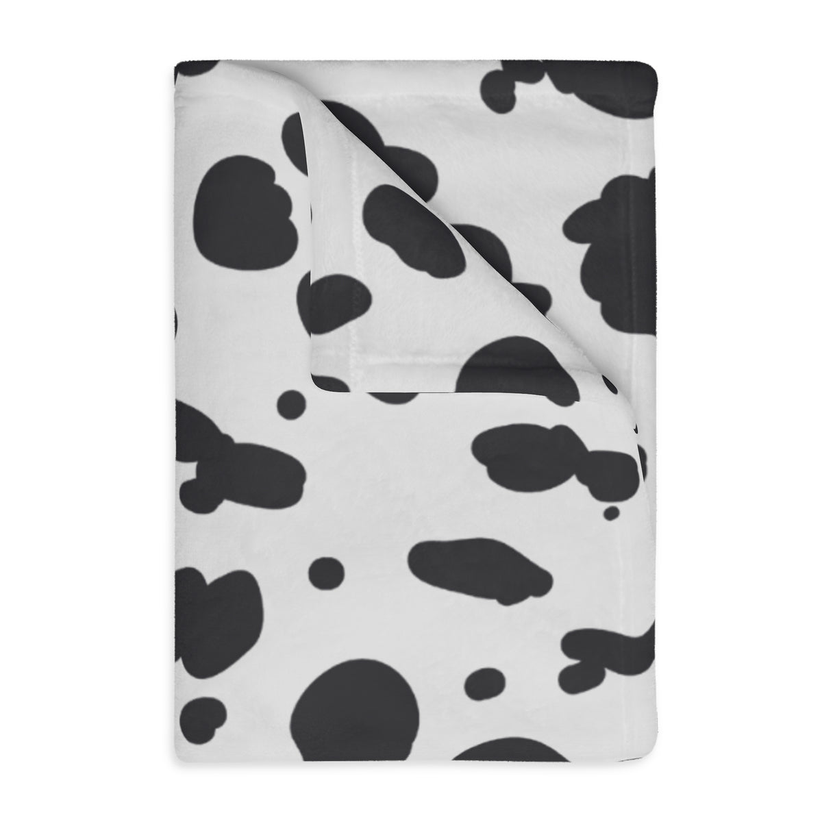 Cozy Spots and Paws Double-Sided Velveteen Throw