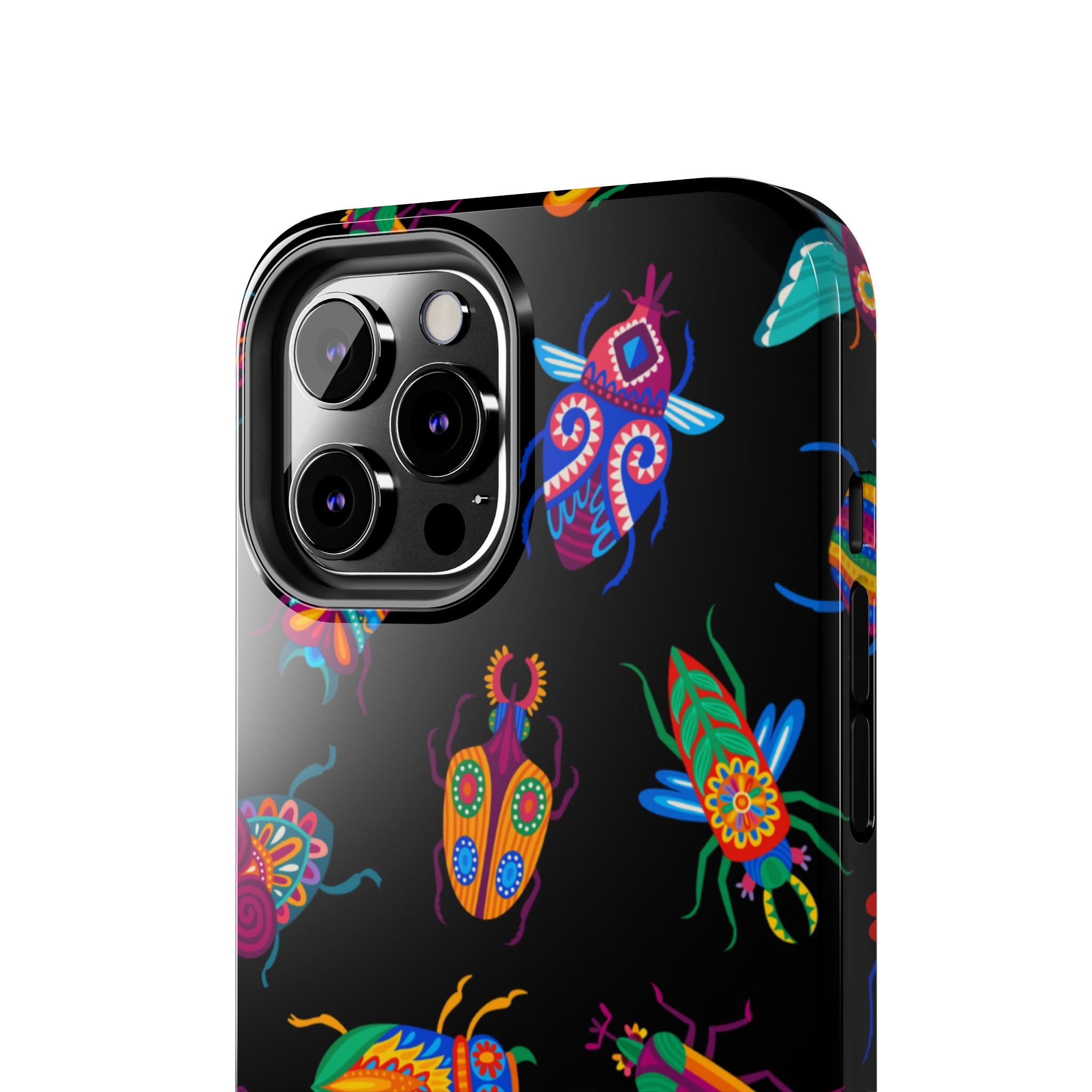 Phone Case | Neon Beetle Pattern Tough Protective Cover