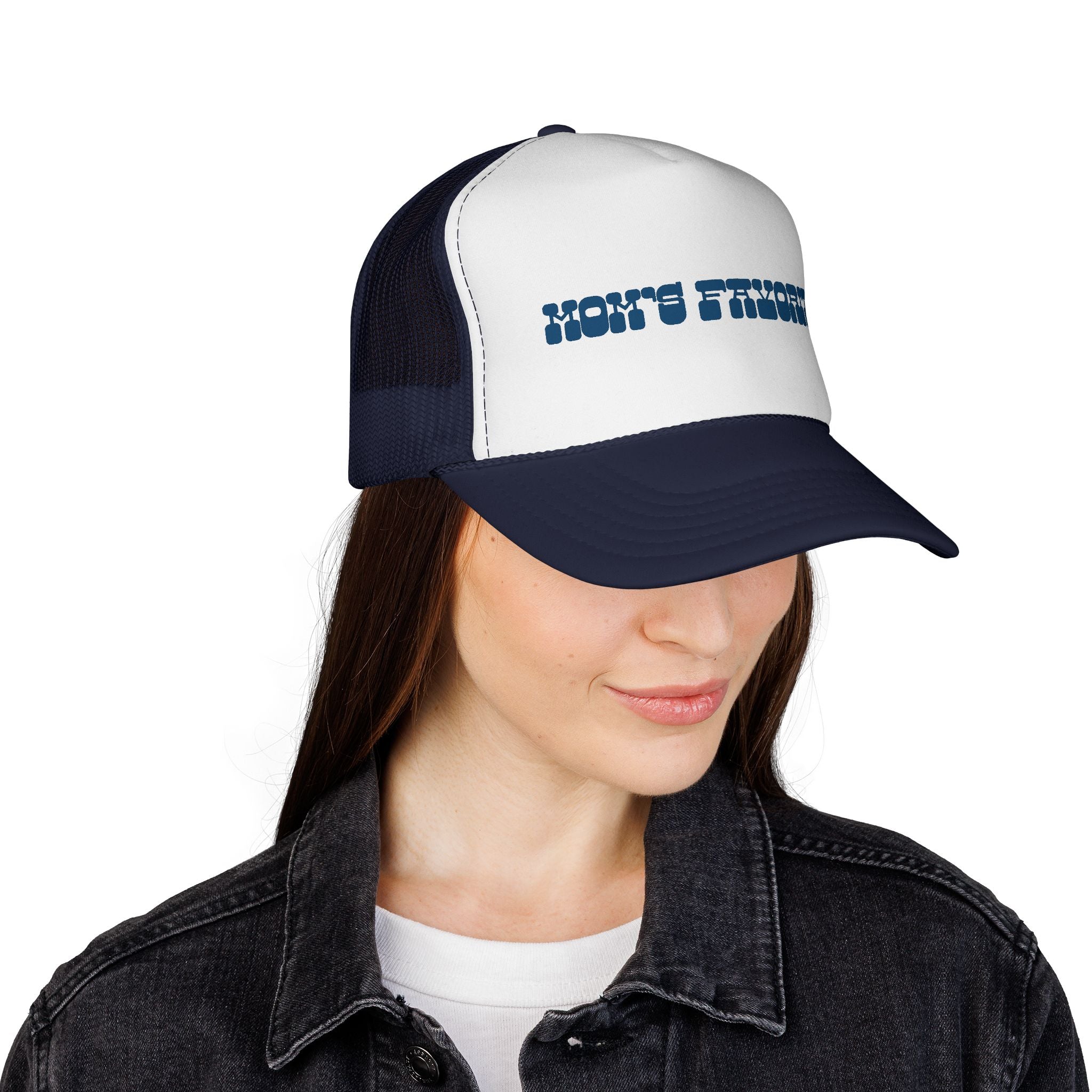 Hat | 'Mom's Favorite' Trucker Mesh Cap