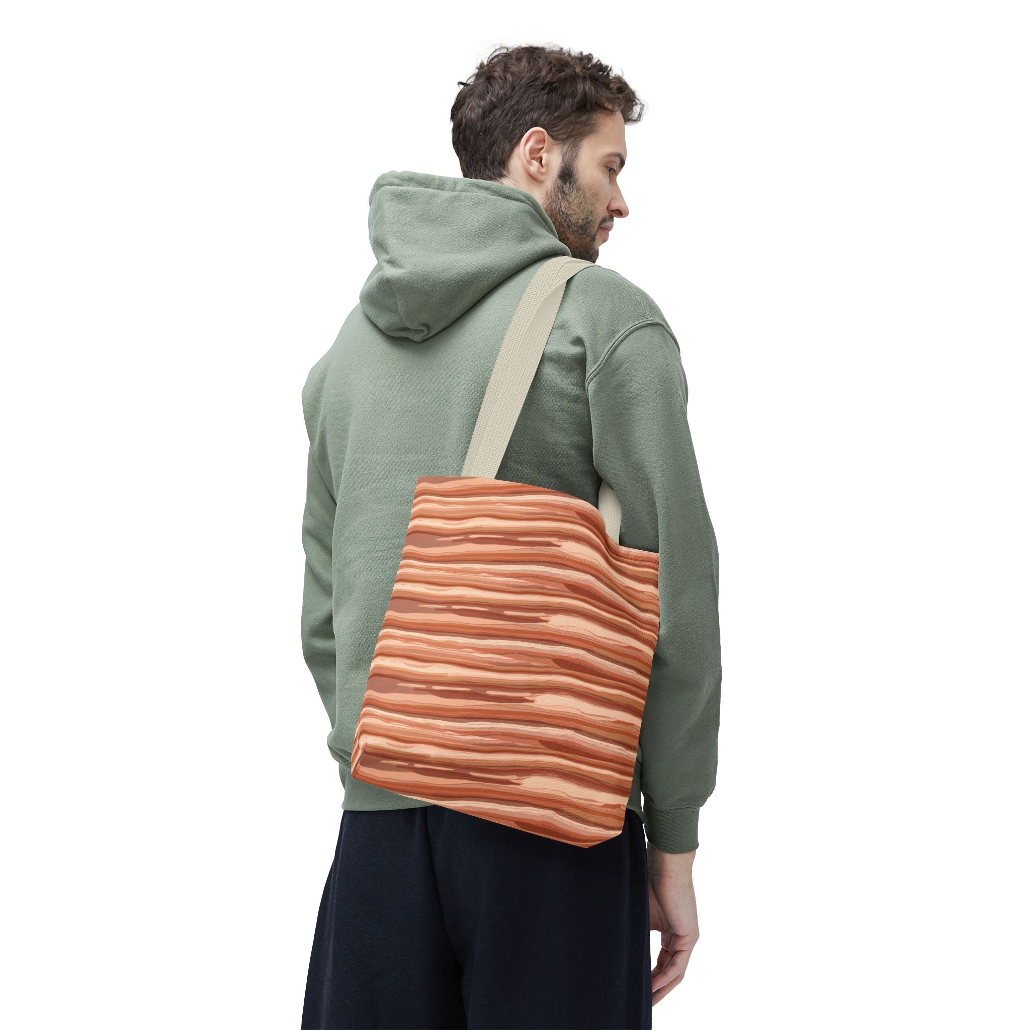 Tote Bag — Rustic All-Over-Print Canvas Tote