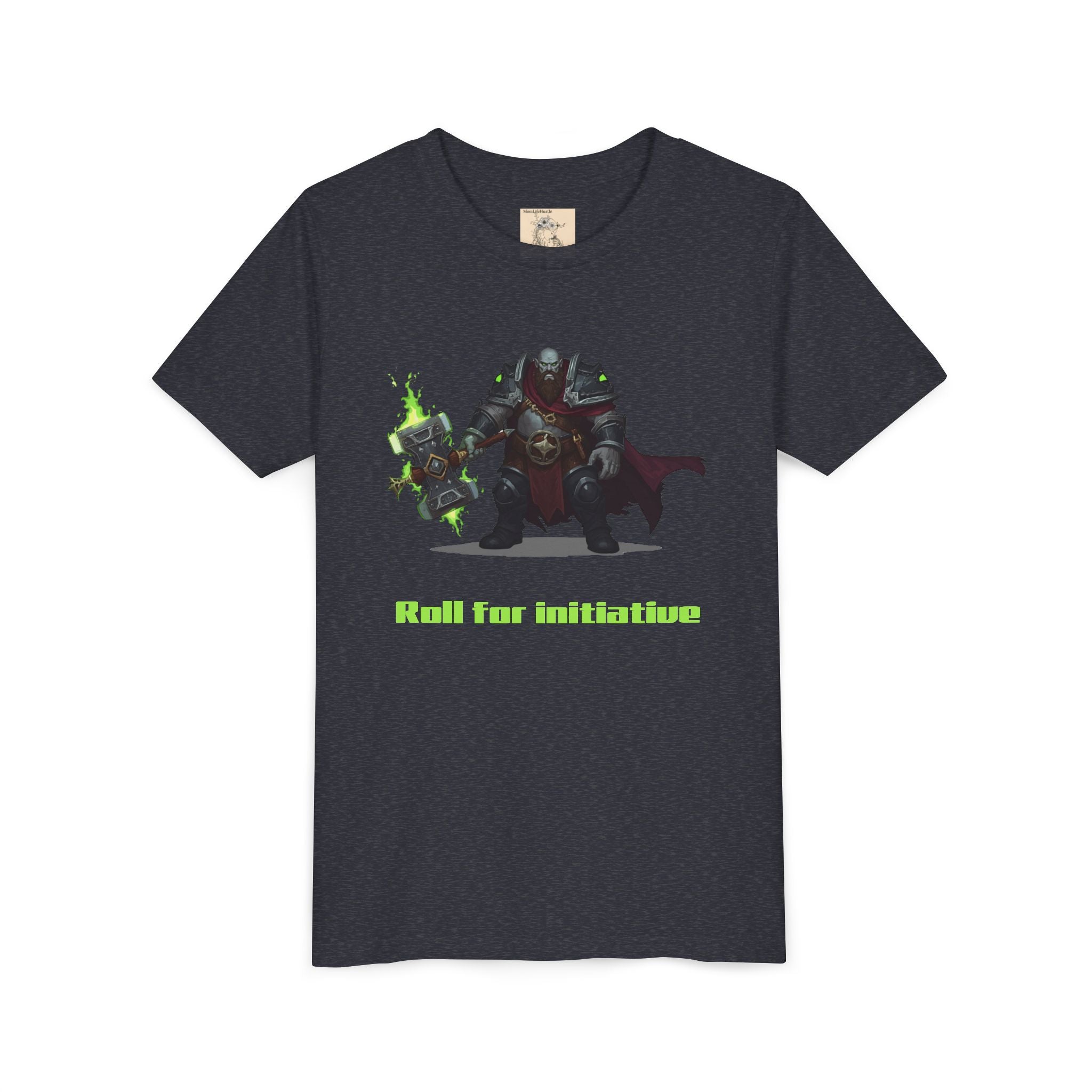 T-Shirt | 'Roll for Initiative' Fantasy RPG Character Youth Tee