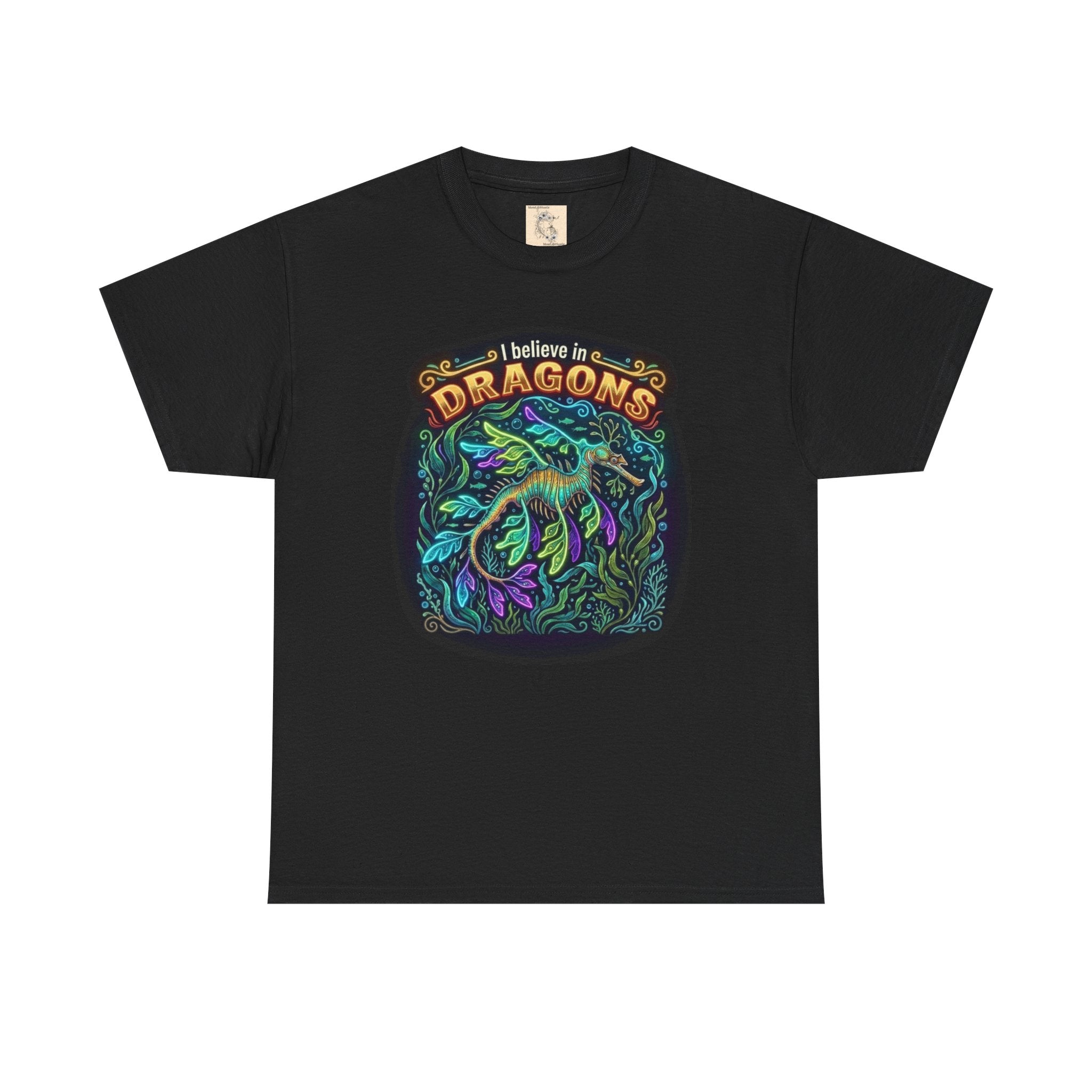 T-Shirt | 'I Believe in Dragons' Colorful Graphic Tee