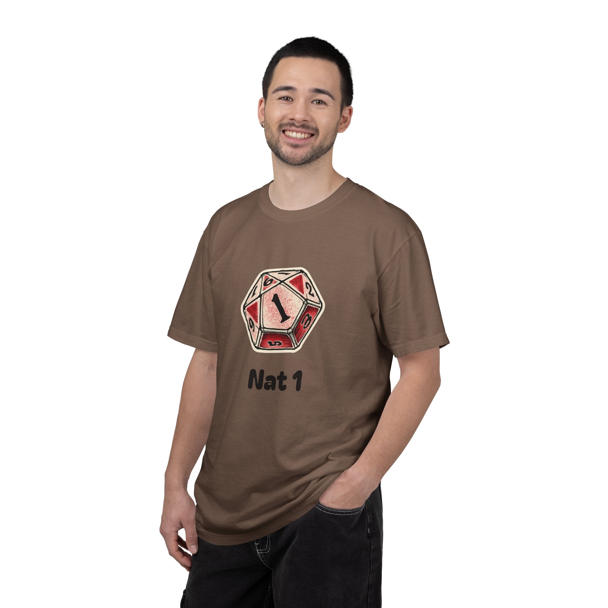 T-Shirt | Roleplaying RPG 'Nat 1' & 'Striving to Be the Whole Problem' Tee