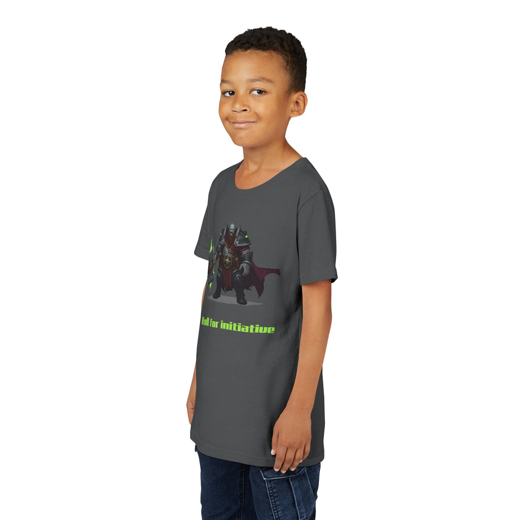 T-Shirt | 'Roll for Initiative' Fantasy RPG Character Youth Tee