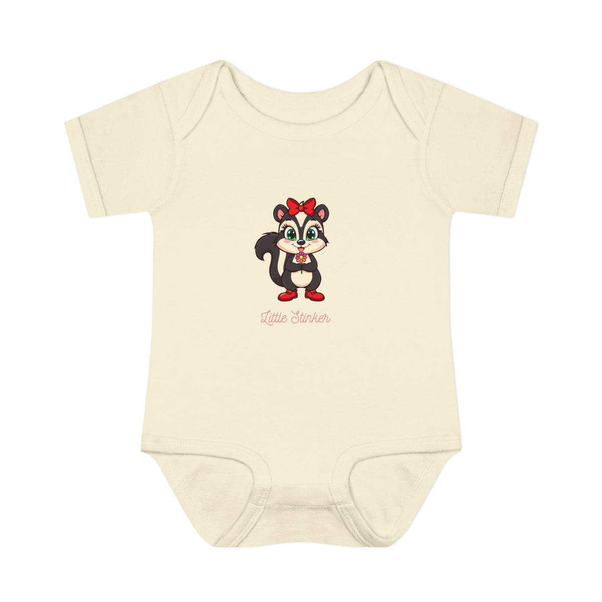 Adorable "Little Stinker" Graphic Onesie
