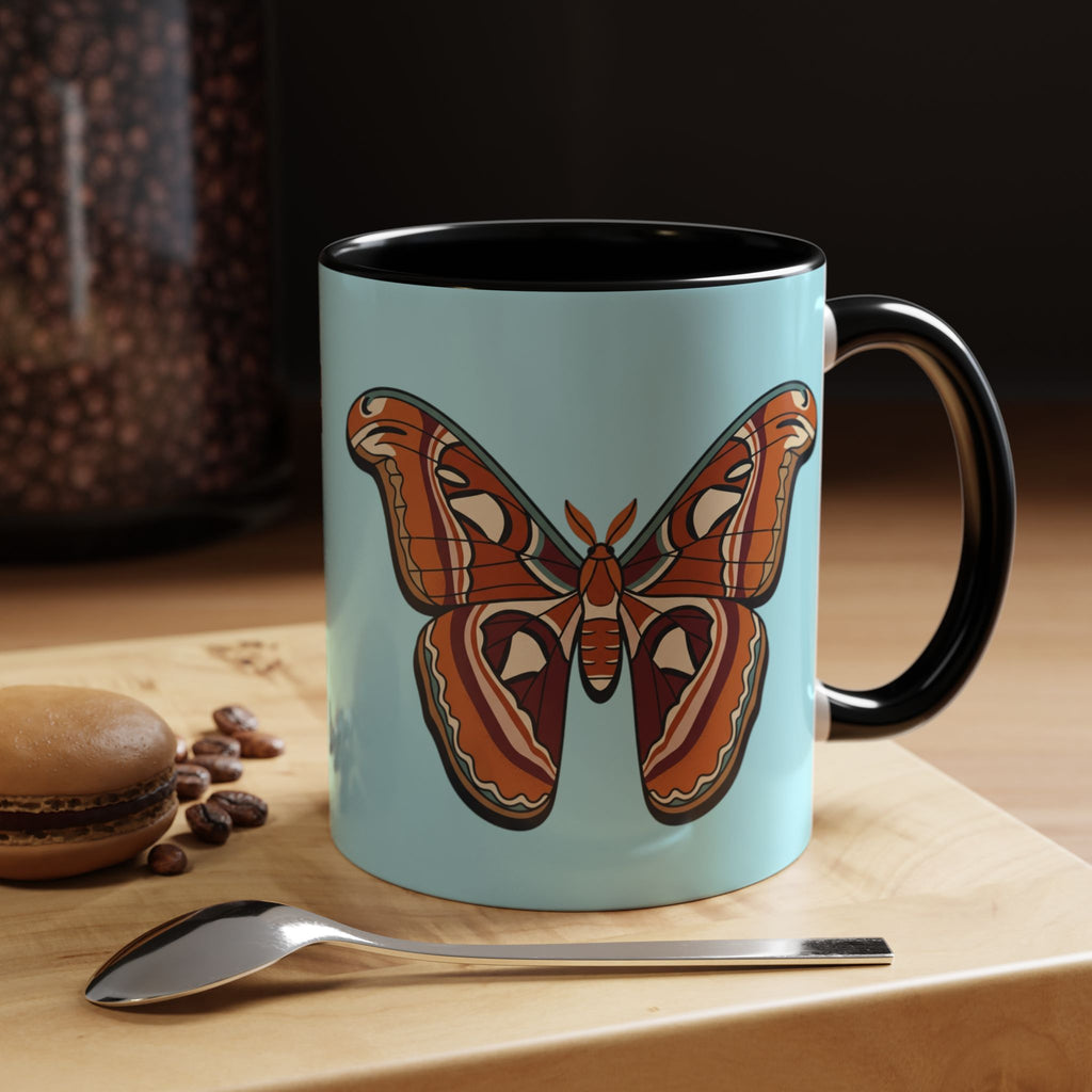 Coffee Mug | Rustic Atlas Moth Mug Accent Mug