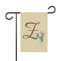 Home & Garden Banner | 'Z' Monogram Cheerful Succulents Flag