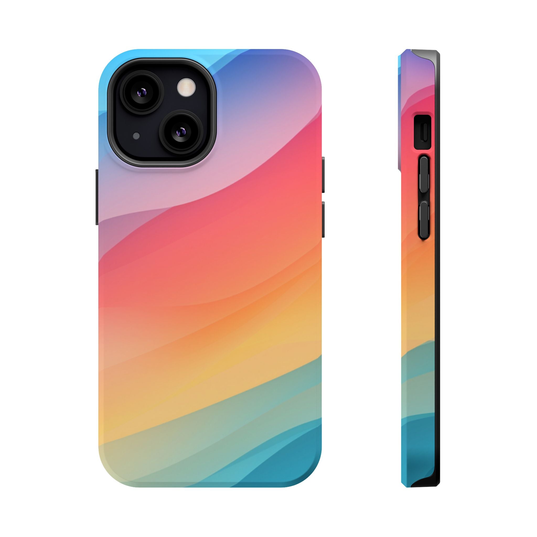 Phone Case | Gradient Sunset Magnetic Impact-Resistant Phone Shield