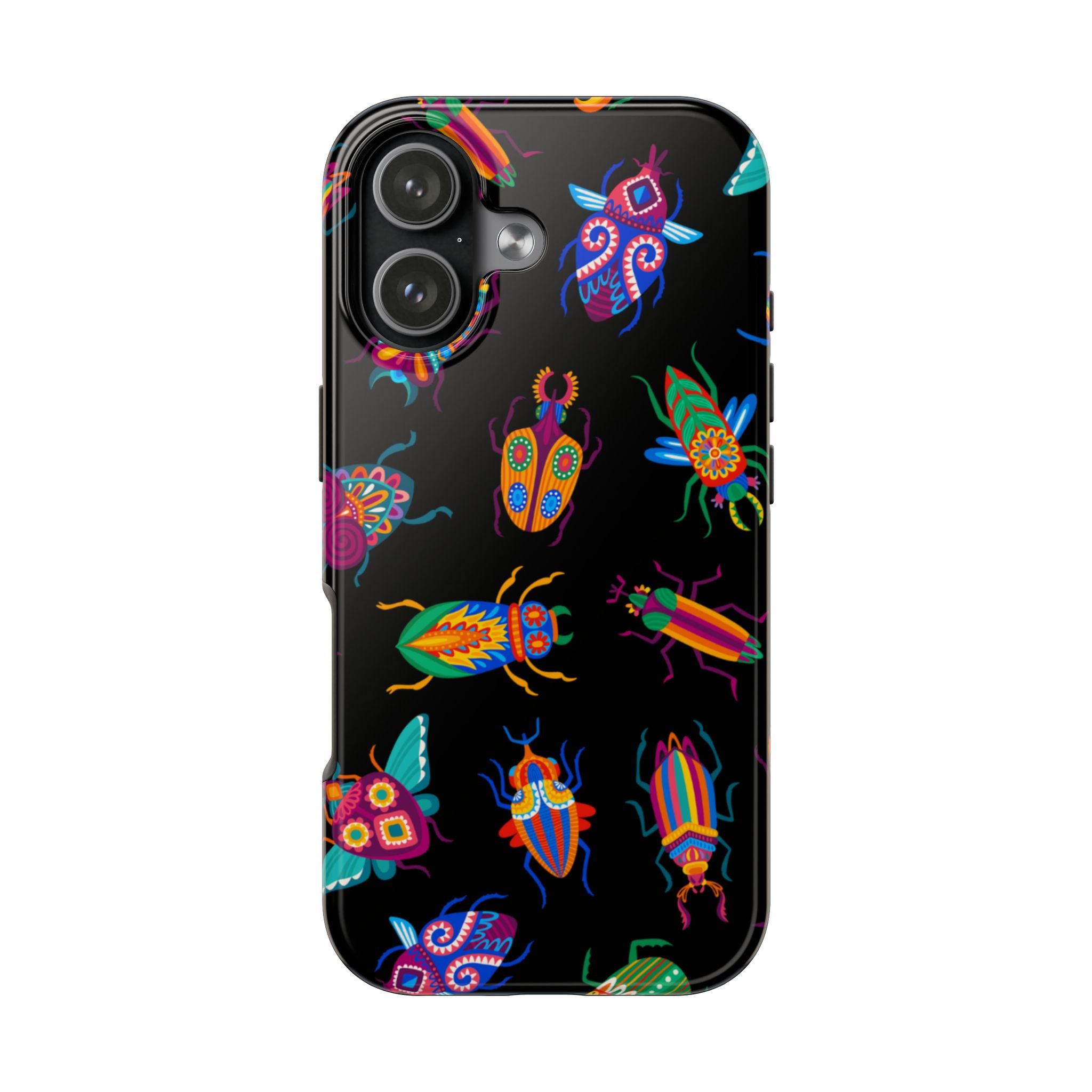 Phone Case | Neon Beetle Pattern Tough Protective Cover