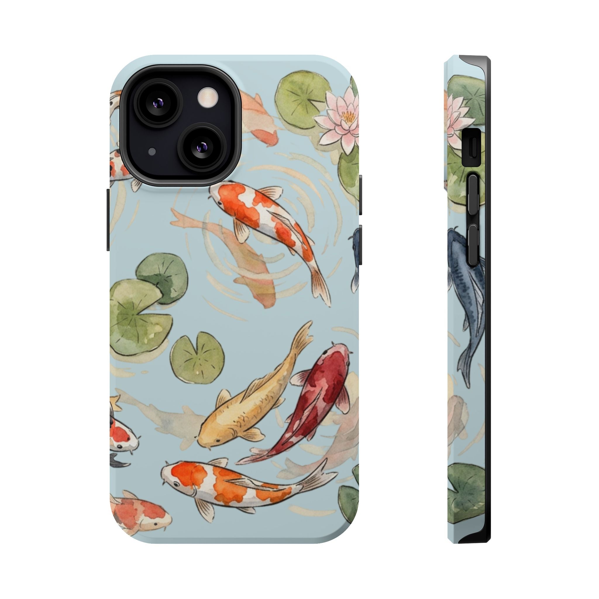 Phone Case | Koi Pond Magnetic Impact-Resistant Phone Cover