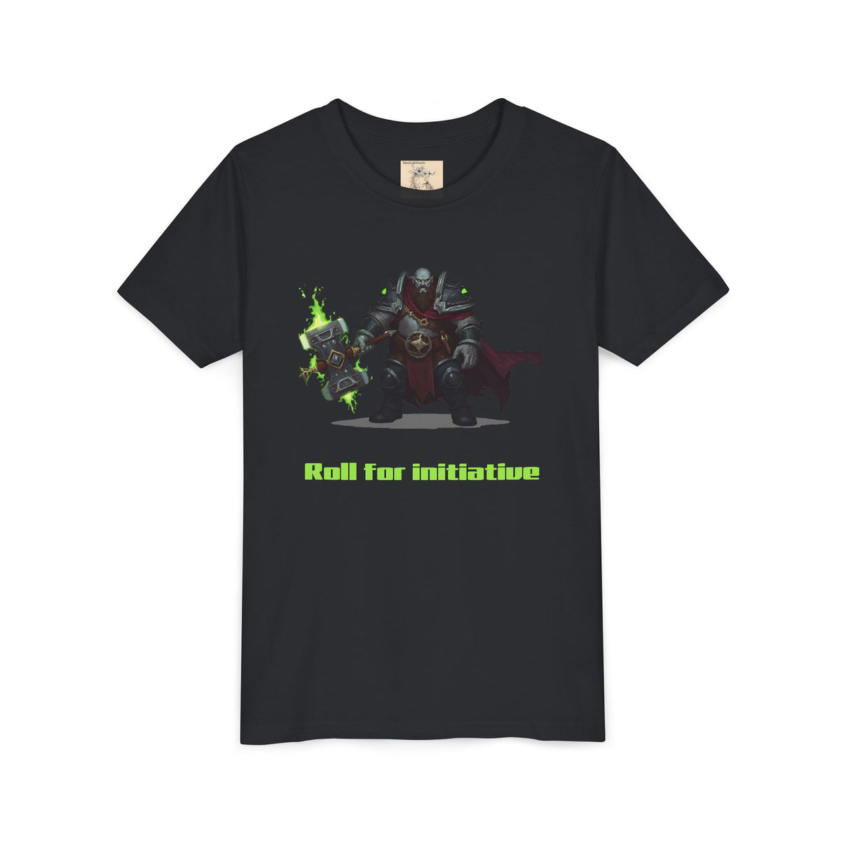 Custom 'Roll for Initiative' RPG Fantasy Character T-Shirt