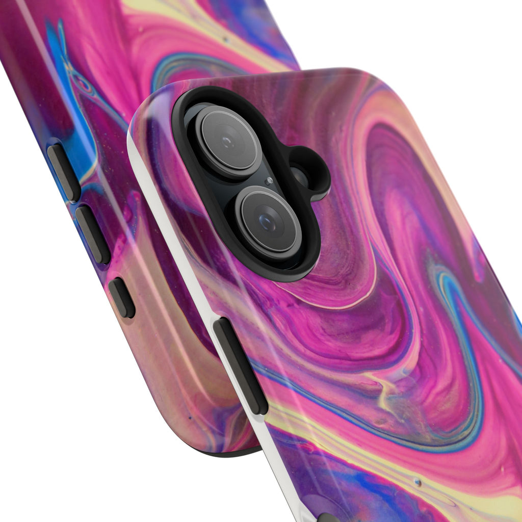Phone Case | Protective Artistic Paint Pour Design