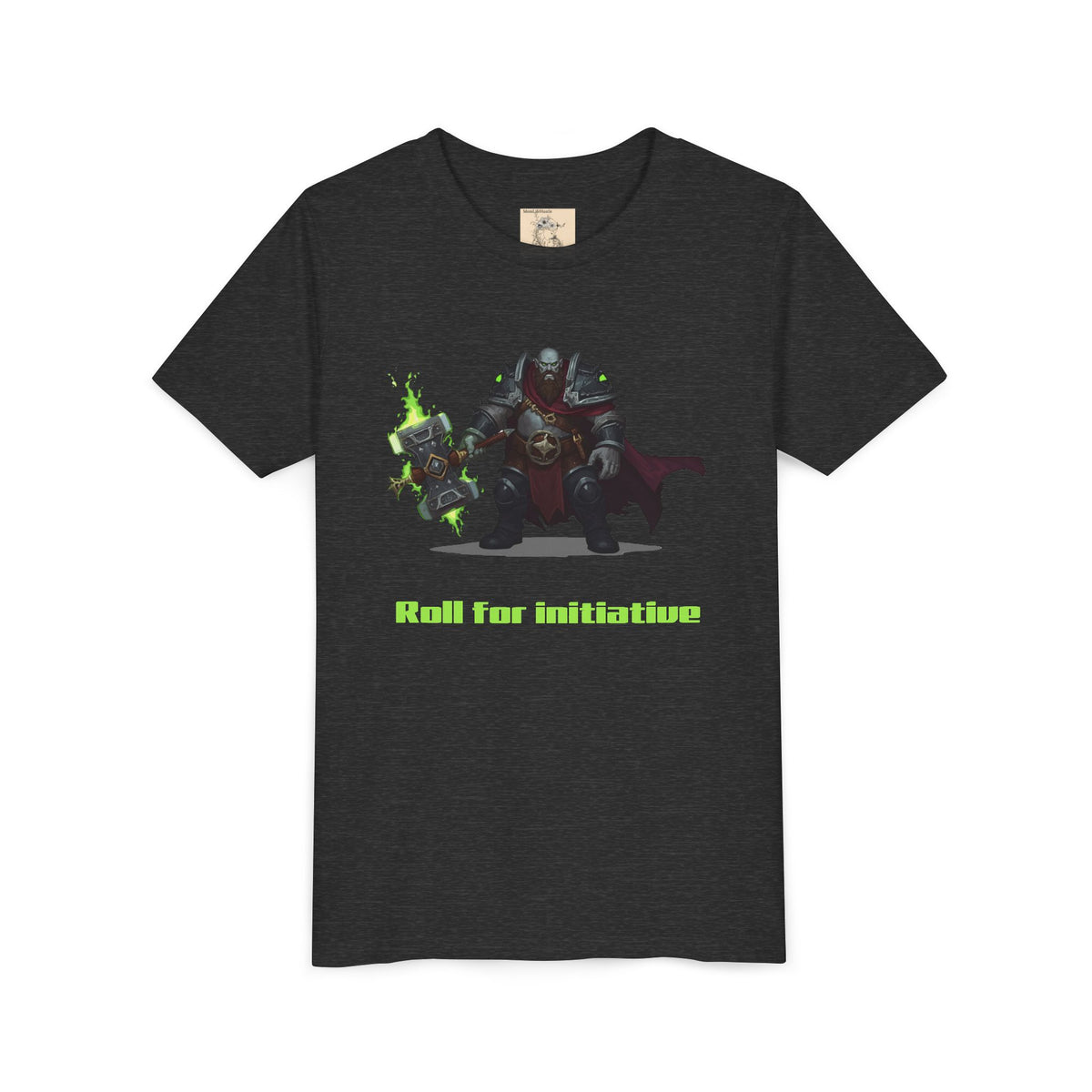 Custom 'Roll for Initiative' RPG Fantasy Character T-Shirt