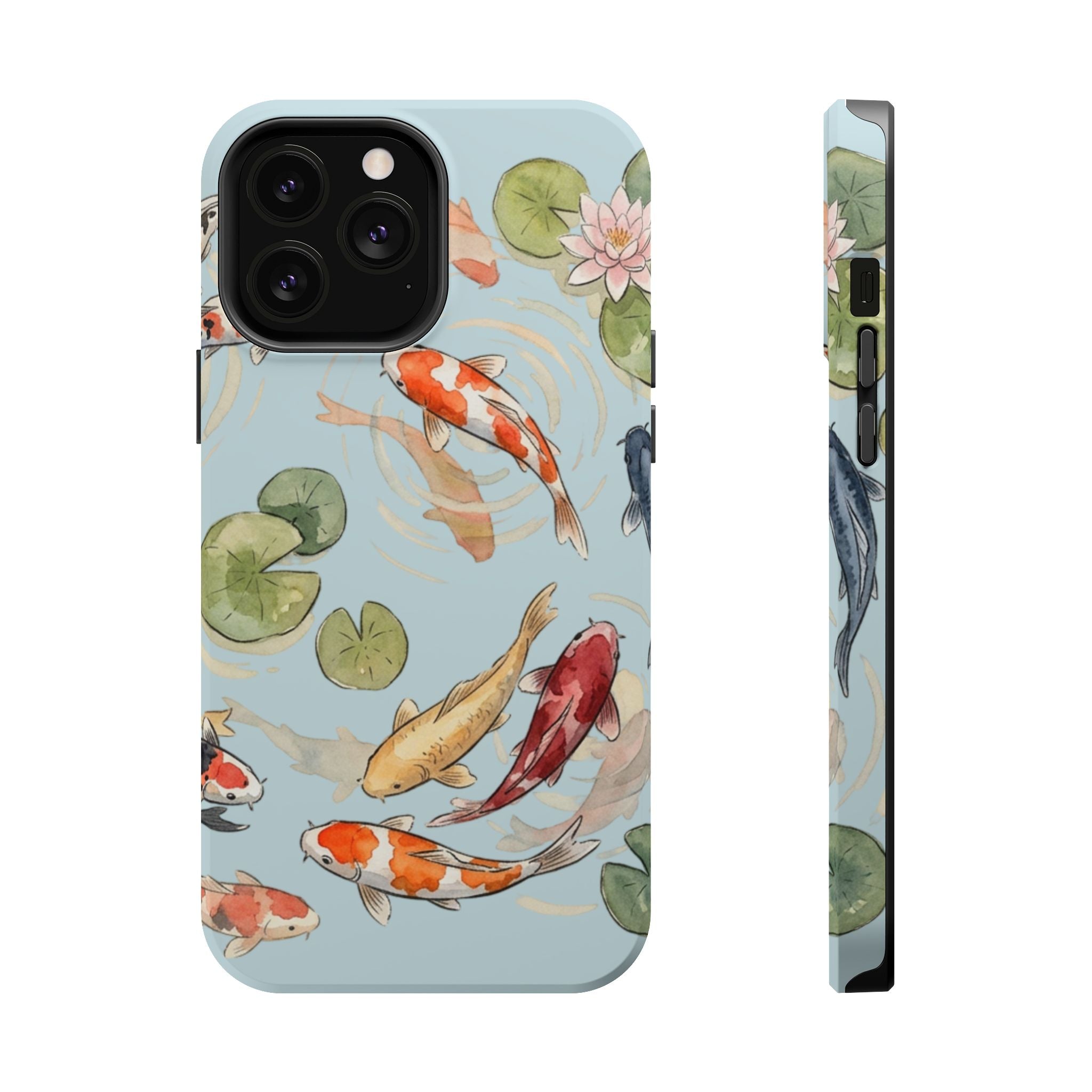 Phone Case | Koi Pond Magnetic Impact-Resistant Phone Cover