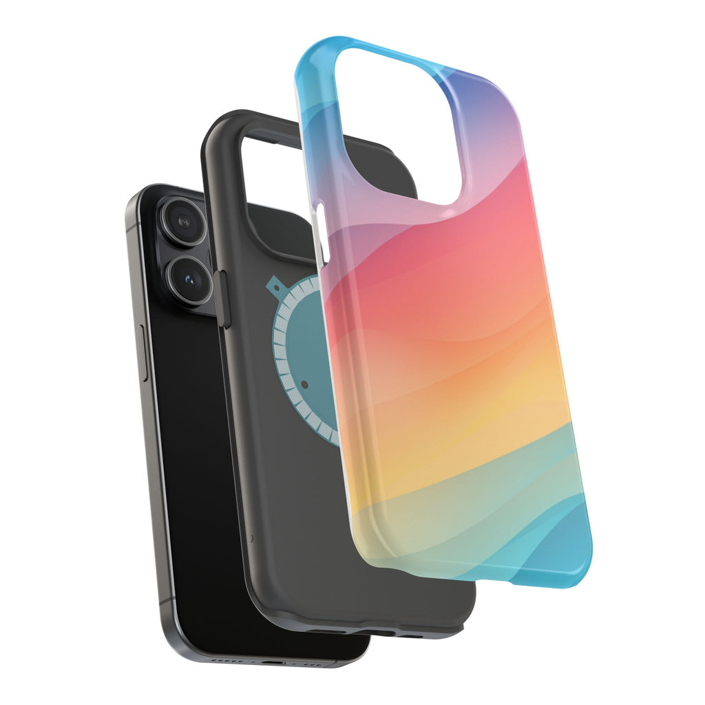 Phone Case | Gradient Sunset Magnetic Impact-Resistant Phone Shield
