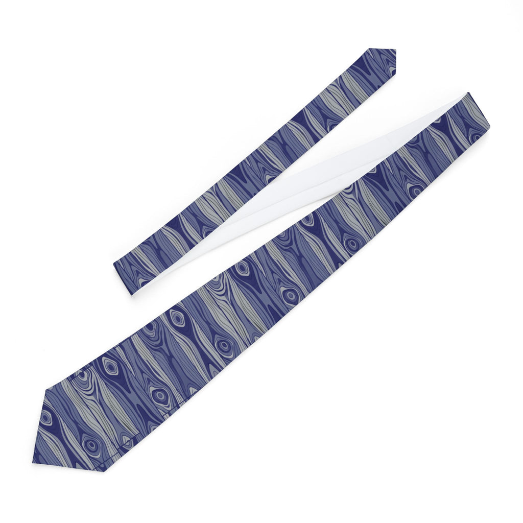 Necktie | Abstract Wood Grain Inspired Pattern Formal Wear Tie
