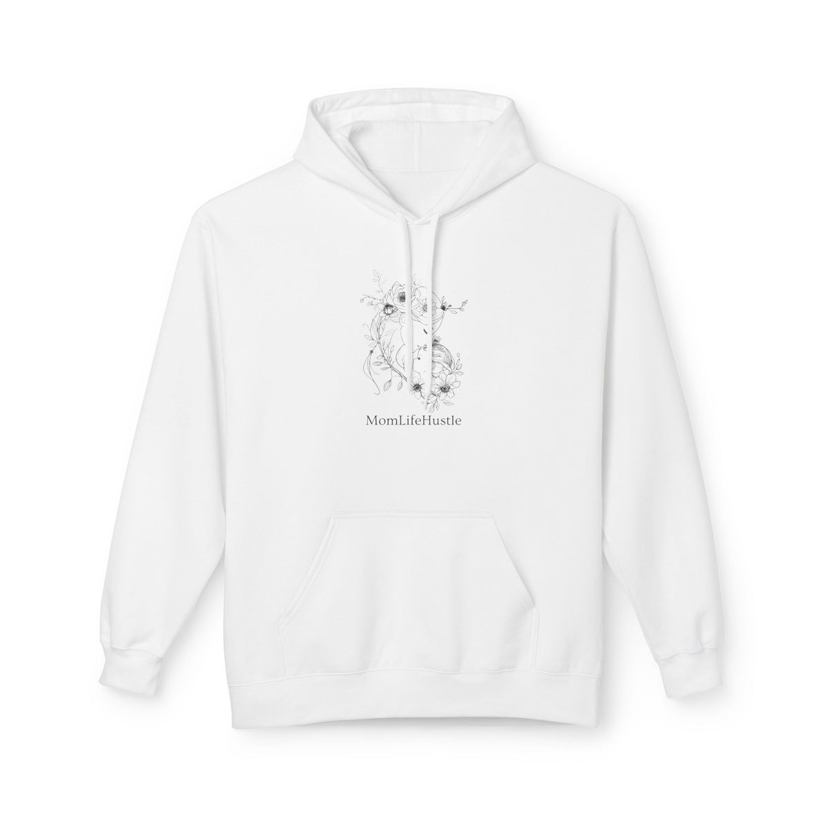 MomLifeHustle Logo Hoodie