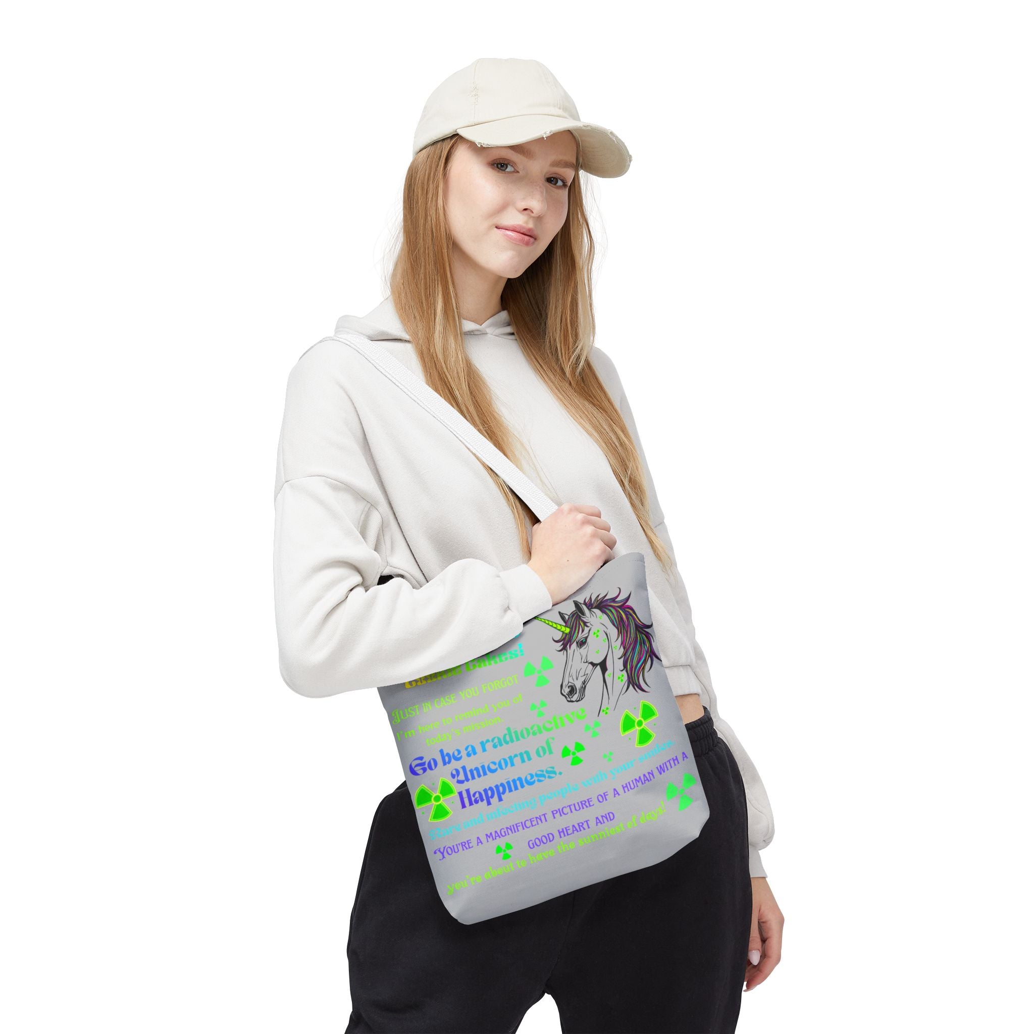 Tote Bag | Radiant Neon Graphic Tote
