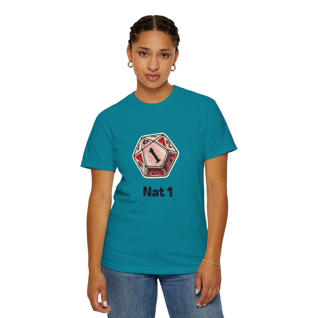 T-Shirt | Roleplaying RPG 'Nat 1' & 'Striving to Be the Whole Problem' Tee