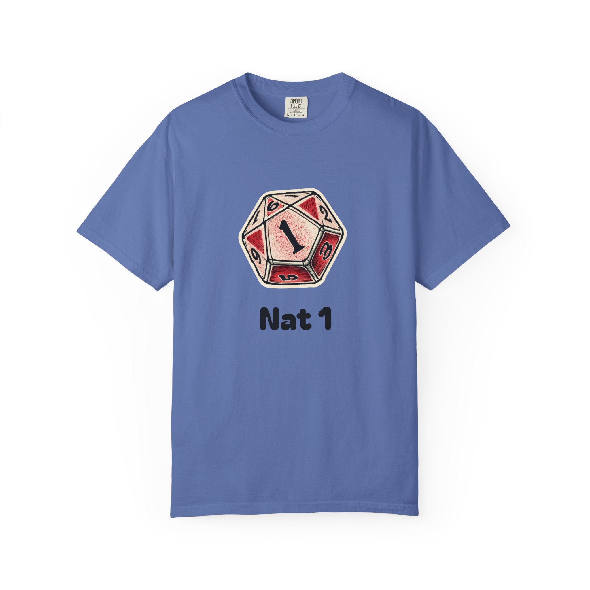 T-Shirt | Roleplaying RPG 'Nat 1' & 'Striving to Be the Whole Problem' Tee