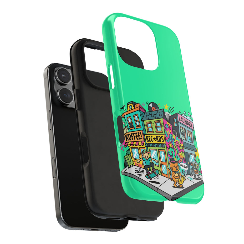 Phone Case | Tough Protective Cover with Colorful Street Art