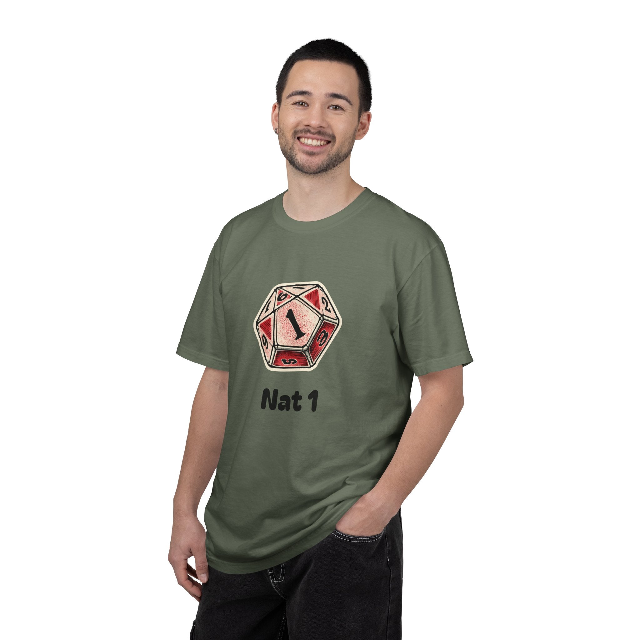 T-Shirt | Roleplaying RPG 'Nat 1' & 'Striving to Be the Whole Problem' Tee