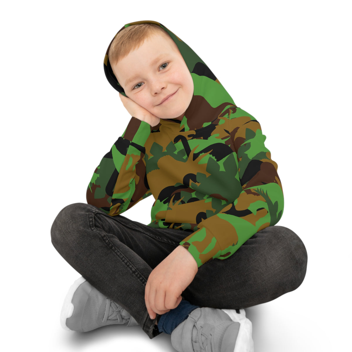 Dinosaur Camo Hoodie